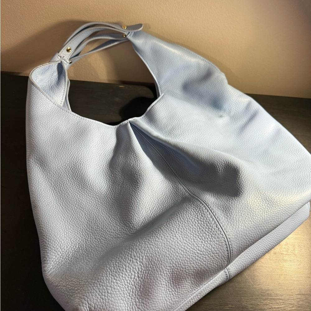 LAGGO Blue Leather Women's Bag - Picture 9 of 11